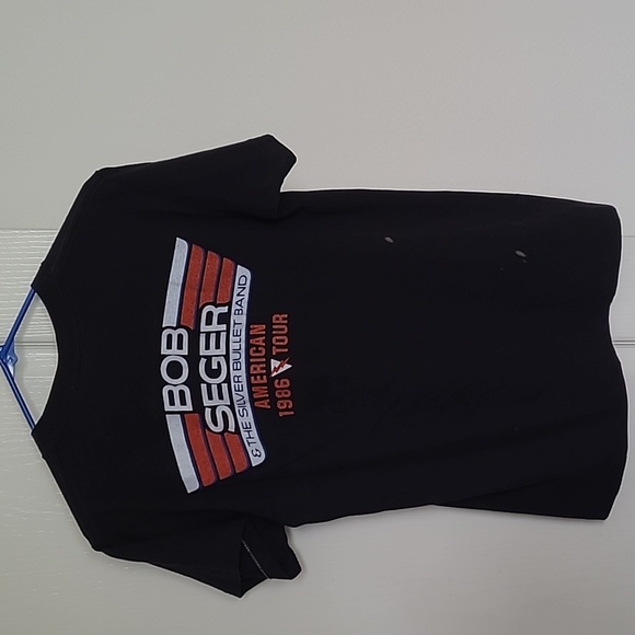 Vintage '86 Bob Seger and The Silver Bullet Band T - Picture 2 of 9